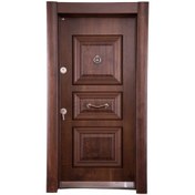 تصویر درب ضد سرقت لوکس مدل ۳ قاب 