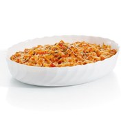 تصویر تابه آرکوپال لومینارک فرانسه قالب تریانون بیضی سایز ۲۲ 