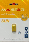 تصویر فلش 8گیگ با گارانتی مستر قیمت مناسب FLASH 8GB MASTAR USB2