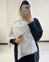 تصویر شال نگین دار مجلسی کد d7 