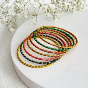 تصویر النگو نخ پیچی هندی 