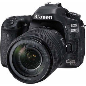 تصویر دوربین دیجیتال کانن مدل EOS 80D با لنز 135-18 میلی متر IS USM EOS 80D Kit 18-135 USM