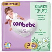 تصویر پوشک جان به به سایز 7 بسته 28 عددی 