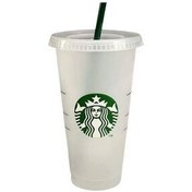 تصویر ماگ نی دار استارباکس ظرفیت ۷۰۹ میلی‌لیتر از جنس طلق 