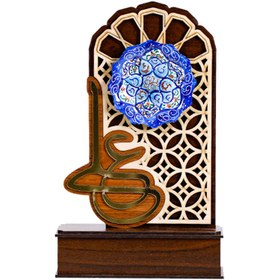 تصویر تندیس مینا کاری علی 