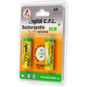 تصویر باتری قلم شارژی CFL ظرفیت 1100 MAH 