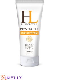 تصویر کرم ضدآفتاب اچ ال بدون رنگ فاقد چربی SPF50 HL Sunscreen oil free SPF50 Cream 50ML