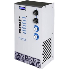 تصویر استابلایزر تک فاز 25 آمپر 6KVA بوستر پلاس ریزان الکتریک Single phase 25A 6KVA stabilizer booster plus Reizan Electeric