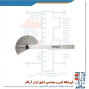 تصویر زاویه سنج فلزی آسیمتو مدل 2-01-490 Asimeto Protractor 490-01-2