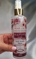 تصویر بادی اسپلش زنانه شاین دار FRAGRANCE - Euphoria Body Splash Shine FRAGRANCE
