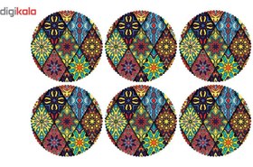 تصویر زیر لیوانی کد C2-42079 بسته 6 عددی 