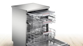 تصویر ظرفشویی 14 نفره بوش سری 6 مدل SMS6ECW07E _ SMS6ECI07E Bosch Dishwasher SMS6EC07E Capacity 14