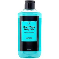 تصویر شامپو بدن روزانه آلوئه Soapex Body Wash Daily Silk Blue