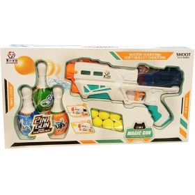 تصویر تفنگ دو کاره آبپاش و پرتاب توپ Magic Gun 