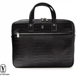 تصویر کیف چرم اداری مردانه ( کد 2003) 