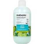 تصویر شامپو ضد شوره باباریا مدل S.O.S Caspa حجم 500 میلی لیتر babaria S.O.S Caspa Dandruff Purifying Shampoo , 500ml