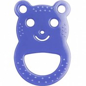 تصویر دندان گیر سیلیکونی آبی وی کر Wee Care مدل خرس T402 