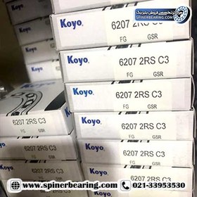 تصویر بلبرینگ 6207 2RS KOYO ژاپن 