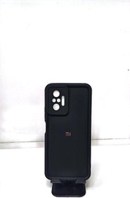 تصویر کاور مدل سیلیکونی مناسب برای گوشی موبایل شیایومی Redmi Note 10 Pro - مشکی Xiaomi Redmi Note 10 Pro