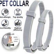 تصویر قلاده ضد کک و کنه برند collar - گلبهی Flea & Tick Dog Collar 60cm