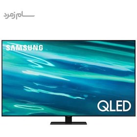تصویر تلویزیون هوشمند 65 اینچ سامسونگ مدل 65Q80A QLED Samsung 65Q80A QLED 65-Inch Smart TV