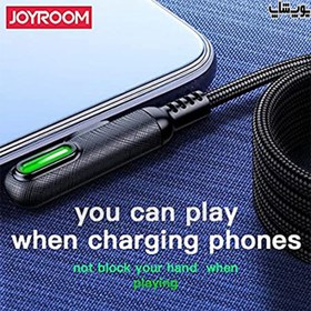 تصویر کابل 1.2 متری تایپ سی جوی روم مدل S-M392 Baige Joyroom S-M392 Baige Type-C Cable 1.2m