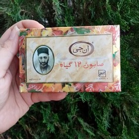 تصویر صابون 12 گیاه ان جی، مناسب برای پوست های چرب. برای جلوگیری از شوره، رفع موخوره و تقویت پیاز مو 