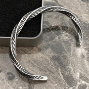 تصویر دستبند بنگل مردانه مدل K3 