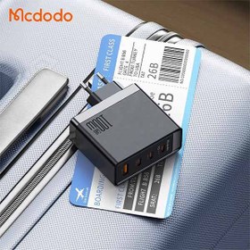 تصویر شارژر دیواری مک دودو Mcdodo CH-514 GaN PD 3XType C USB Charger توان 100 وات 