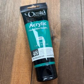 تصویر رنگ اکریلیک 75میل وستا کد48 