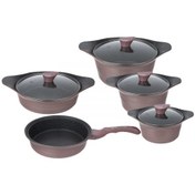 تصویر سرویس پخت و پز ۹ پارچه عروس مدل دیاکو Aroos Diaco Cooking Service