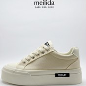 تصویر کتانی ونس مدل 106 برزنتی رنگ مشکی و کرم سایز ۳۶ تا ۴۱ 