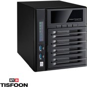 تصویر ذخیره ساز تحت شبکه دکاس مدل W4000 ا Thecus W4000 Desktop Nas Storage Thecus W4000 Desktop Nas Storage