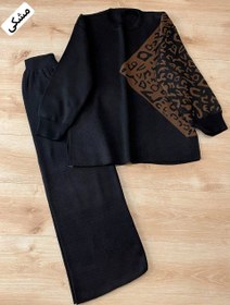 تصویر ست بافت پلنگی 