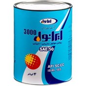 تصویر روغن موتور ایرانول 3000 - 4 لیتری SAE 50 