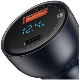 تصویر شارژر فندکی باسئوس مدل CCKX-C0G ظرفیت ۶۵ وات 