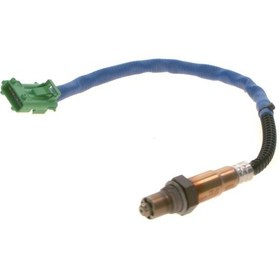 تصویر سنسور اکسیژن بوش سوکت سبز ساژم سیم کوتاه آبی دارای ضمانت 6 ماهه تعویض Oxygen sensor