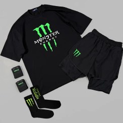 تصویر ست لباس ورزشی مردانه مدل MONSTER ENERGY 
