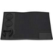 تصویر مت بار استند دار سایز ۵۱ سیلیکونی با ابعاد ۲۵×۴۰ سانتیمتر، مناسب نظم‌دهی 