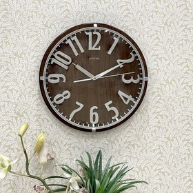 تصویر ساعت دیواری ریتم (RHYTHM) مدل CMG106NR06 Rhythm Wall Clock - CMG106NR06