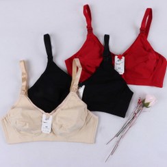 تصویر سوتین نخی زنانه شیردهی بدون فنر برند لعیا 