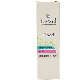 تصویر کرم ترمیم کننده سیکاسل لایسل |۴۰ میلی لیتر|ترمیم کننده جای زخم، جراحی و سوختگی ا Liesel Cicasel Repairing Cream 40 ml Liesel Cicasel Repairing Cream 40 ml