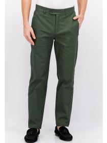 تصویر شلوار کتان ساده مردانه با فیت معمولی، سبز برند lyle & scott Men Regular Fit Plain Chino Pants, Green