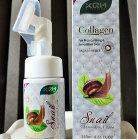 تصویر فوم شستشوی براش دارصورت کلاژن حلزون (فیس واش) 130 میل- Collagen 