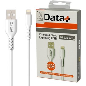 تصویر کابل لایتنینگ دیتا پلاس مدل DP02 طول 1 متر Data Plus DP02 Lightning Cable 1M