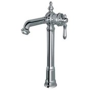 تصویر شیر روشویی شودر  مدل  بیزانس  پایه بلند کروم Shouder Bizans Basin Faucet