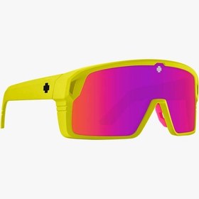 تصویر عینک اسکی اسپای spy | MONOLITH MATTE NEON YELLOW - HAPPY GRAY GREEN PINK SPECTRA MIRROR