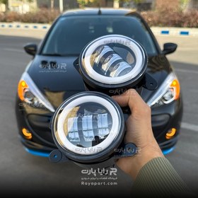 تصویر مه شکن تایگر راهنما دار ایران خودرو مناسب پژو ۲۰۷ جفتی 