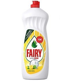 تصویر مایع ظرفشویی لیمویی fairy فیری 650 میلی لیتری 