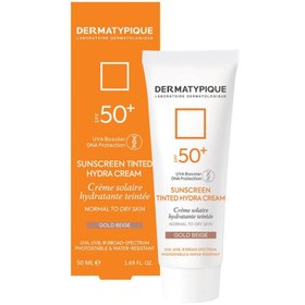 تصویر کرم ضد آفتاب درماتیپیک بژ طلایی مناسب برای پوست خشک SPF50 ظرفیت 50 میلی لیتر کرم ضد آفتاب درماتیپیک بژ طلایی مناسب برای پوست خشک SPF50 ظرفیت 50 میلی لیتر